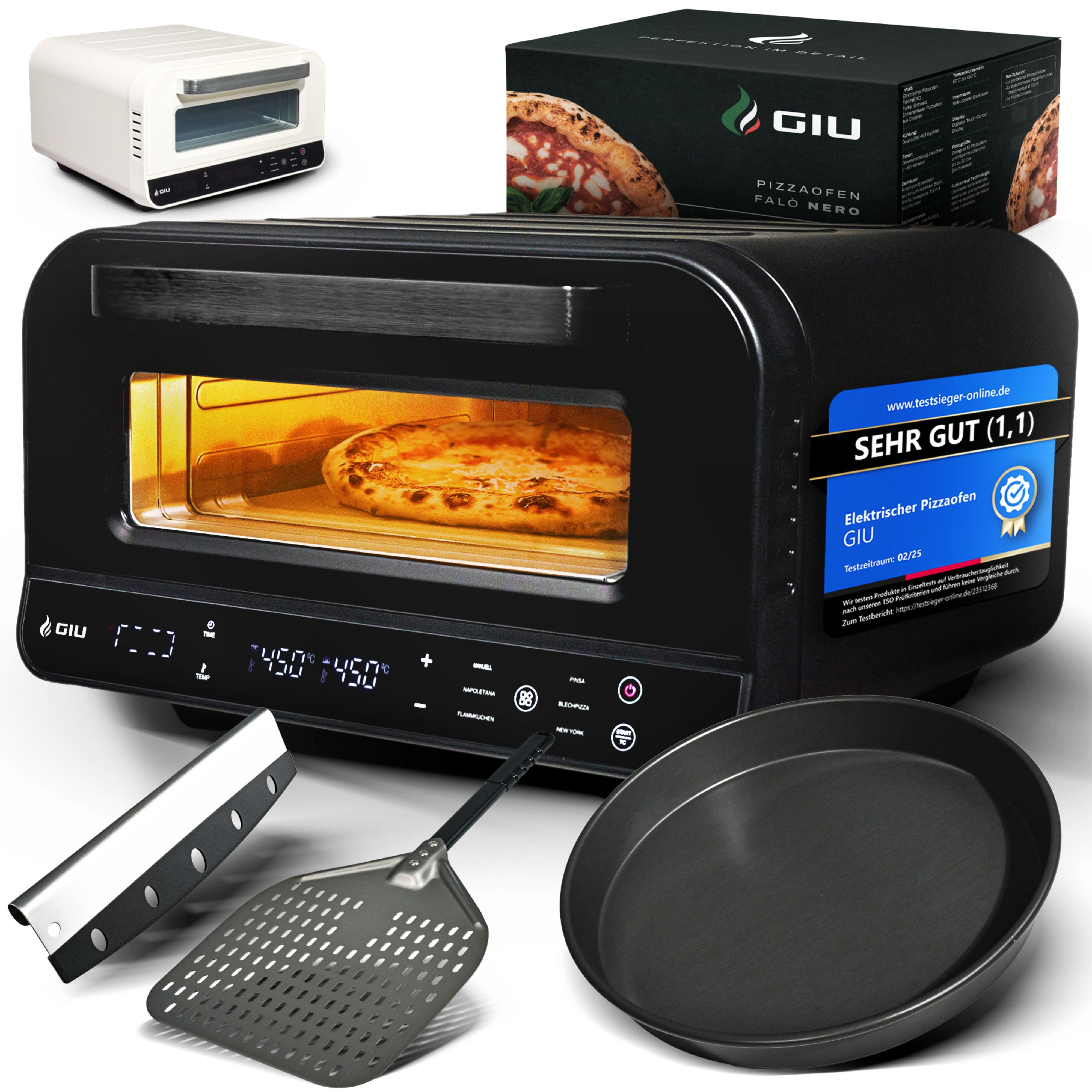GIU Elektrischer Pizzaofen - für neapolitanische Pizza