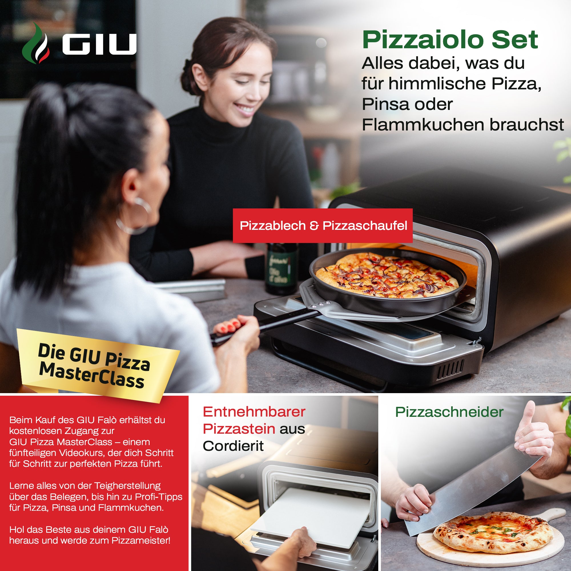 GIU Elektrischer Pizzaofen - für neapolitanische Pizza