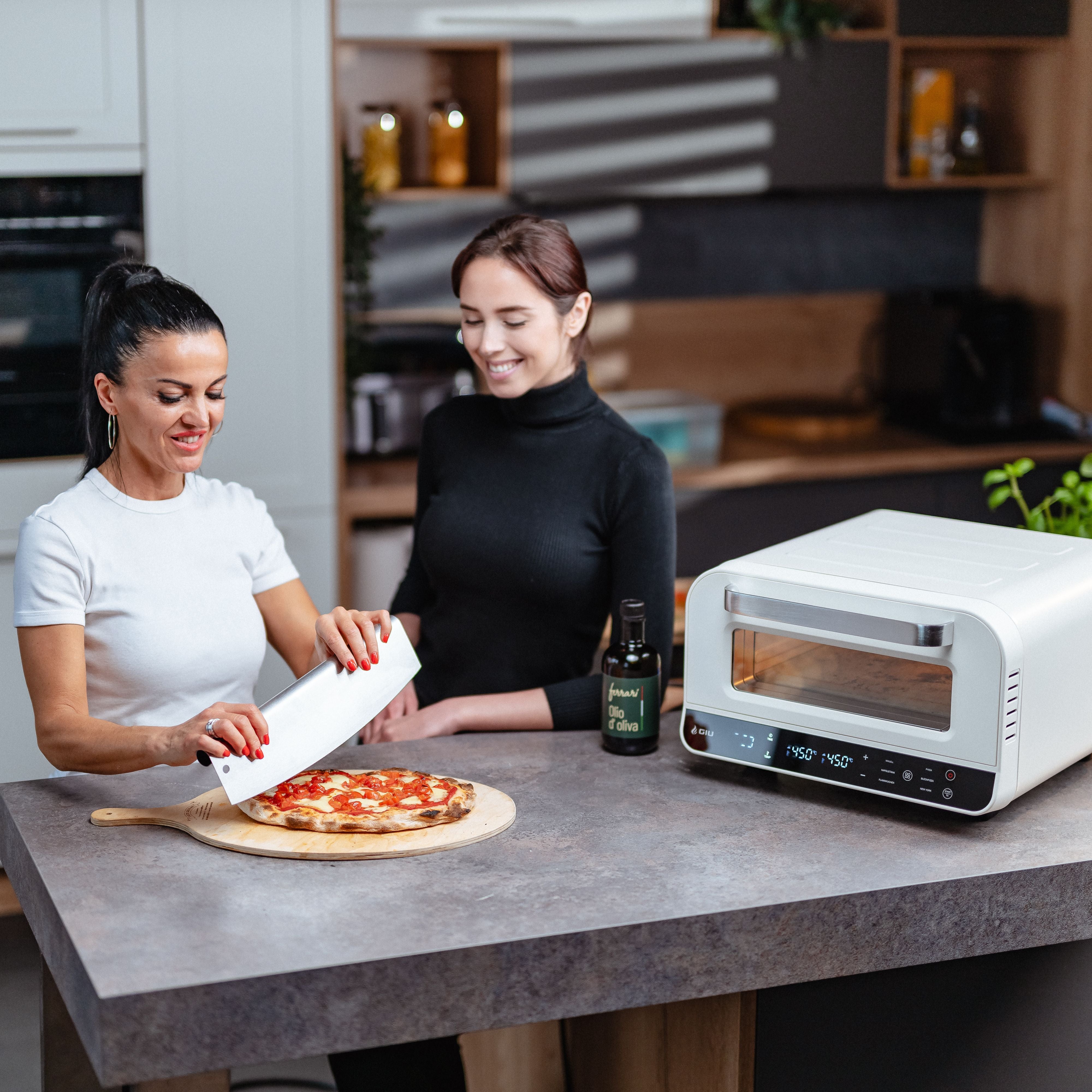 GIU Elektrischer Pizzaofen - für neapolitanische Pizza