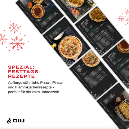 Premium Rezeptbuch E-Book - Perfekte Rezepte für den Falò Pizzaofen