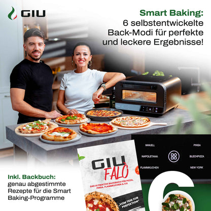 GIU Elektrischer Pizzaofen - für neapolitanische Pizza