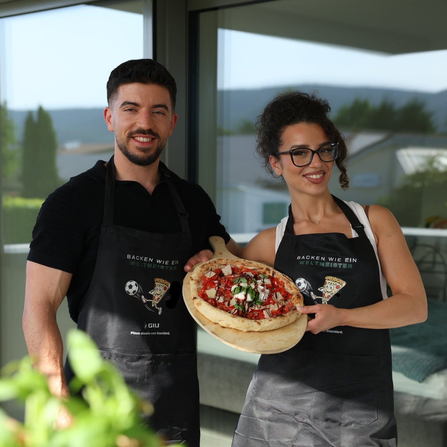 GIU Pizzaschürze - Backen wie ein Weltmeister