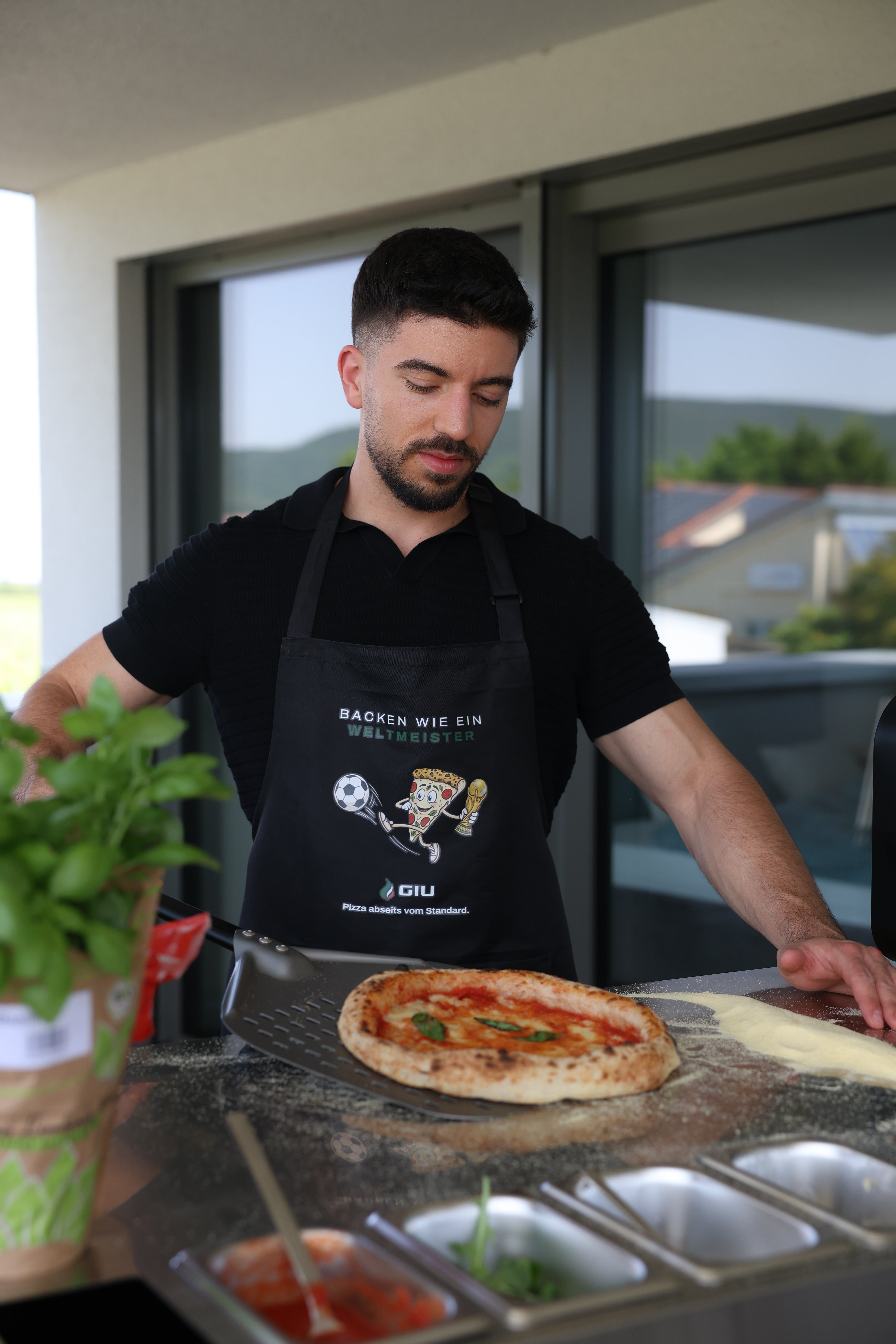 WM Pizzaschürze - Backen wie ein Weltmeister